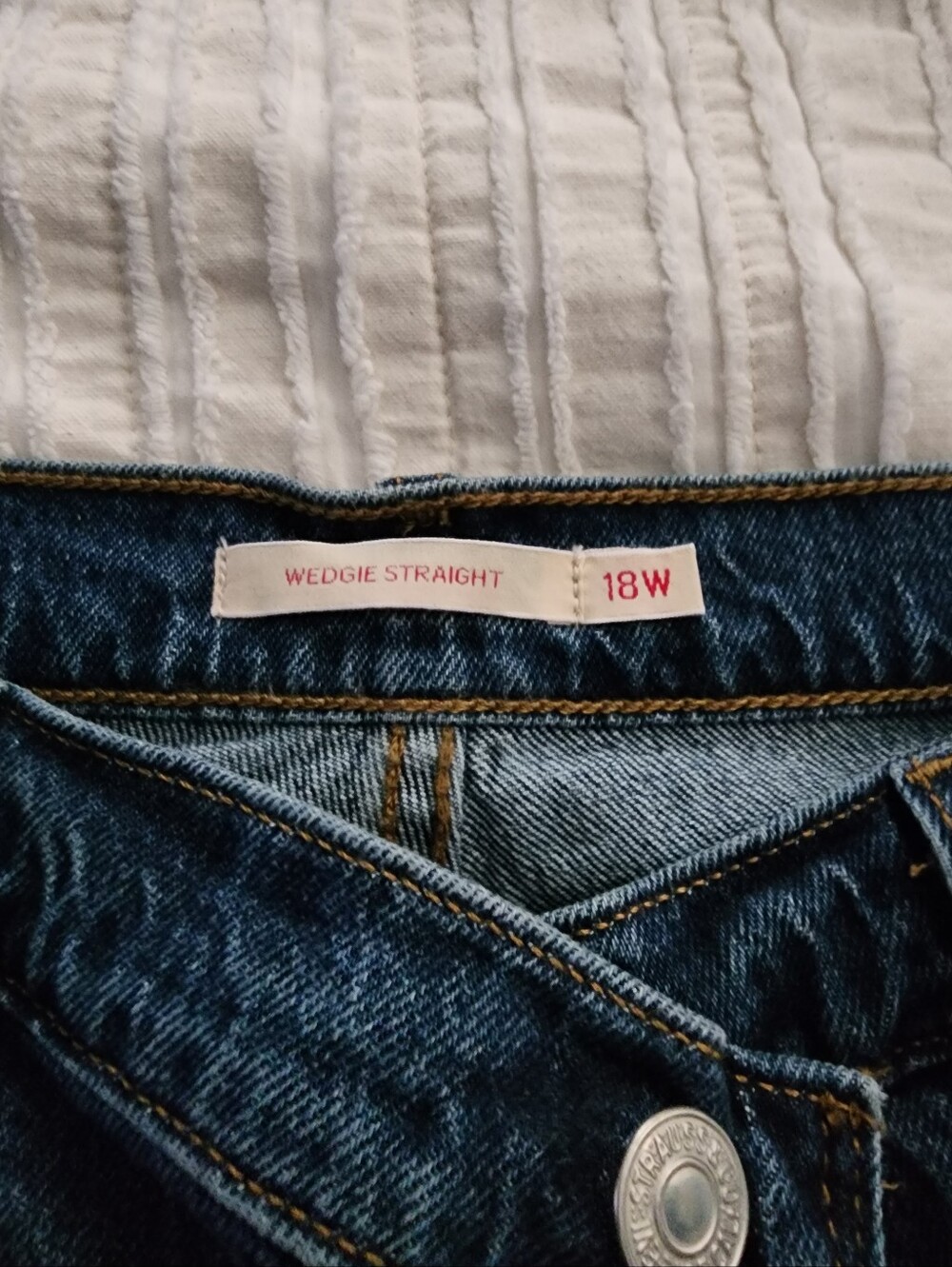 Levi's Wedgie Straight Women’s Jeans - Indigo Blue